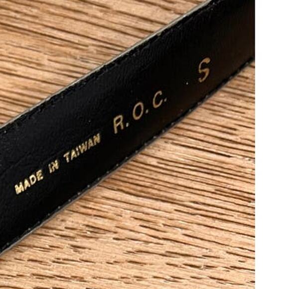 VINTAGE Rayman/Ridless SNAKE SKIN Belt SZ Small - Picture 6 of 8